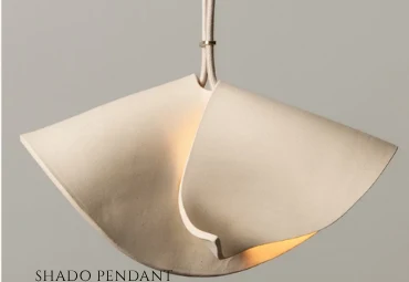 Shado Pendant — Organic Modern mood board piece